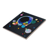 カンディンスキーいくつかのサークルのアートワーク タイル (側面)