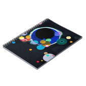 カンディンスキーいくつかのサークルのアートワーク ノートブック (左側)