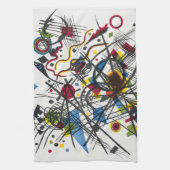 カンディンスキーによるヴィエルテバウハウスマップス用リトグラフ キッチンタオル (縦)