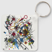 カンディンスキーによるヴィエルテバウハウスマップス用リトグラフ キーホルダー (裏面)