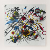 カンディンスキーによるヴィエルテバウハウスマップス用リトグラフ ジグソーパズル (横)