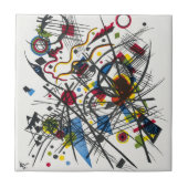 カンディンスキーによるヴィエルテバウハウスマップス用リトグラフ タイル (正面)