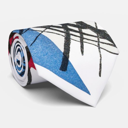 カンディンスキーによるヴィエルテバウハウスマップス用リトグラフ ネクタイ (ロール)