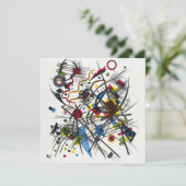 カンディンスキーによるヴィエルテバウハウスマップス用リトグラフ 招待状 (スタンド正面)