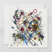 カンディンスキーによるヴィエルテバウハウスマップス用リトグラフ 招待状 (正面)