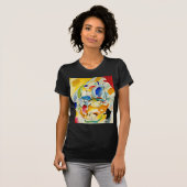 「カンディンスキーによる海戦の絵（1913）」 Tシャツ (正面フル)