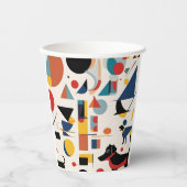 カンディンスキーのアート&ドッグ愛好家 紙コップ (正面)