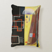 カンディンスキーのインナー・アライアンス・抽象芸術・アートワーク アクセントクッション (裏面(縦))