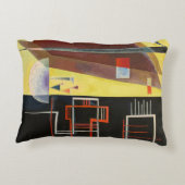 カンディンスキーのインナー・アライアンス・抽象芸術・アートワーク アクセントクッション (裏面)