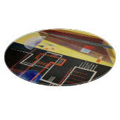 カンディンスキーのインナー・アライアンス・抽象芸術・アートワーク カッティングボード (角)