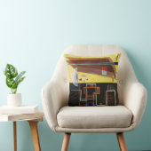 カンディンスキーのインナー・アライアンス・抽象芸術・アートワーク クッション (椅子)