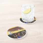 カンディンスキーのインナー・アライアンス・抽象芸術・アートワーク コースター (側面)