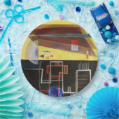 カンディンスキーのインナー・アライアンス・抽象芸術・アートワーク ペーパープレート (パーティー)