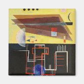 カンディンスキーのインナー・アライアンス・抽象芸術・アートワーク マグネット (正面)