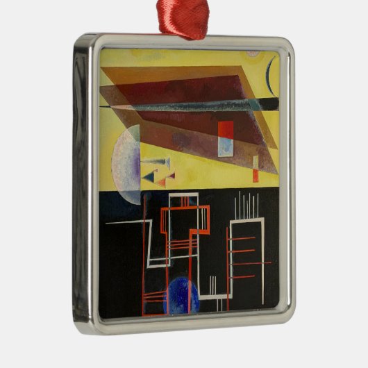 カンディンスキーのインナー・アライアンス・抽象芸術・アートワーク メタルオーナメント (右)