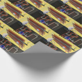 カンディンスキーのインナー・アライアンス・抽象芸術・アートワーク ラッピングペーパー (角)