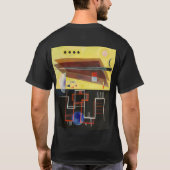 カンディンスキーのインナー・アライアンス・抽象芸術・アートワーク Tシャツ (裏面)