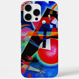 カンディンスキーのブルー抽象芸術絵画ズ iPhone 16 PRO MAXケース