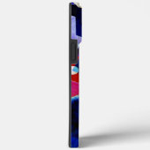 カンディンスキーのブルー抽象芸術絵画ズ Case-Mate iPhoneケース (裏面 / 右)