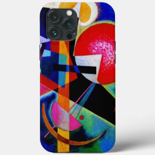 カンディンスキーのブルー抽象芸術絵画ズ iPhone 13 PRO MAXケース