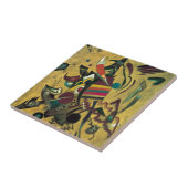 カンディンスキーのポイント抽象芸術絵画キャンバス タイル (側面)