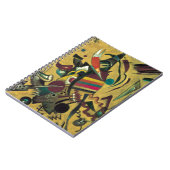 カンディンスキーのポイント抽象芸術絵画キャンバス ノートブック (左側)