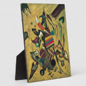 カンディンスキーのポイント抽象芸術絵画キャンバス フォトプラーク (側面)