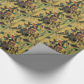 カンディンスキーのポイント抽象芸術絵画キャンバス ラッピングペーパー (角)