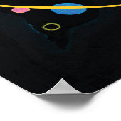 カンディンスキーの円 ポスター (角)