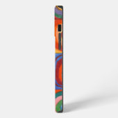 カンディンスキーの同心円の四角形 iPhoneケース (左側面)