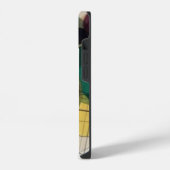 カンディンスキーの抽象的な円 iPhoneケース (左側面)