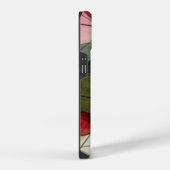 カンディンスキーの抽象的な円 iPhoneケース (右側面)