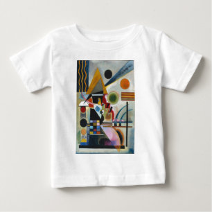 カンディンスキーの抽象絵画 スイング ベビーTシャツ
