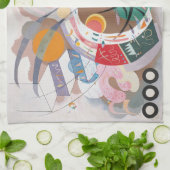 カンディンスキーの抽象芸術作品 キッチンタオル (折り畳み)