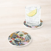 カンディンスキーの抽象芸術絵画の揺れ コースター (側面)