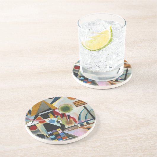 カンディンスキーの抽象芸術絵画の揺れ コースター (側面)