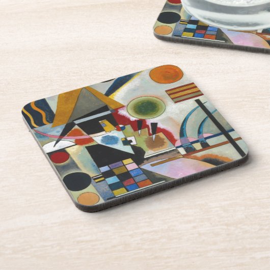 カンディンスキーの抽象芸術絵画の揺れ コースター (左側)
