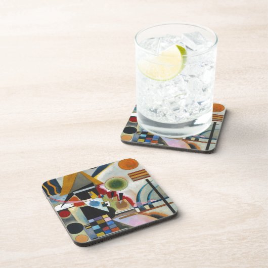 カンディンスキーの抽象芸術絵画の揺れ コースター (右側)
