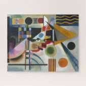 カンディンスキーの抽象芸術絵画の揺れ ジグソーパズル (横)