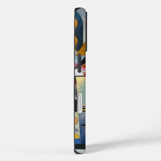 カンディンスキーの抽象芸術絵画の揺れ Case-Mate iPhoneケース (裏面 / 右)