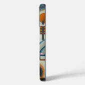 カンディンスキーの抽象芸術絵画の揺れ Case-Mate iPhoneケース (裏面 / 左)