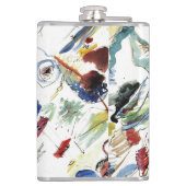 カンディンスキーの抽象芸術絵画作品 フラスク (裏面)