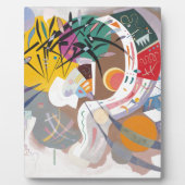 カンディンスキーの支配曲線抽象芸術 フォトプラーク (正面)