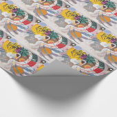 カンディンスキーの支配曲線抽象芸術 ラッピングペーパー (角)