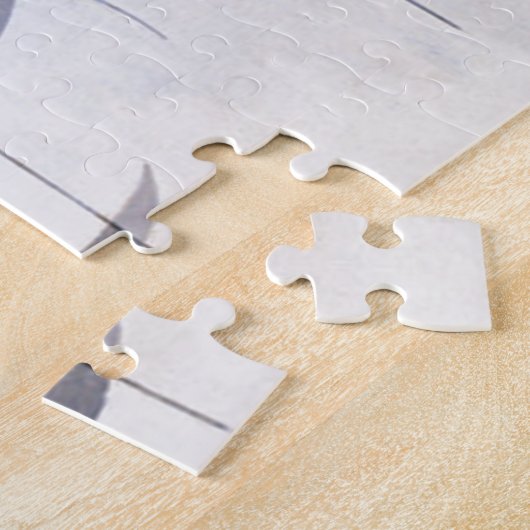 カンディンスキーの支配的な曲線抽象芸術アート絵画ズ ジグソーパズル (側面)