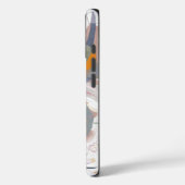 カンディンスキーの支配的な曲線抽象芸術アート絵画ズ Case-Mate iPhoneケース (裏面 / 左)