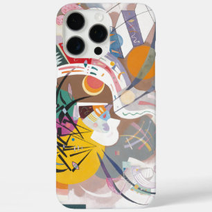 カンディンスキーの支配的な曲線抽象芸術アート絵画ズ iPhone 16 PRO MAXケース