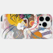 カンディンスキーの支配的な曲線抽象芸術アート絵画ズ Case-Mate iPhoneケース (裏面 (横))
