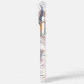 カンディンスキーの支配的な曲線抽象芸術アート絵画ズ Case-Mate iPhoneケース (裏面 / 左)