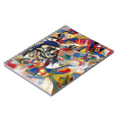 カンディンスキーの構図VII ノートブック (左側)